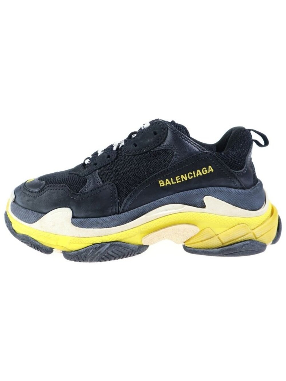 Balenciaga Triple S Dad Low-Top Sneakers Black